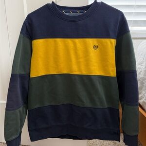 Vintage Chaps Color Block Sweatshirt. Size M